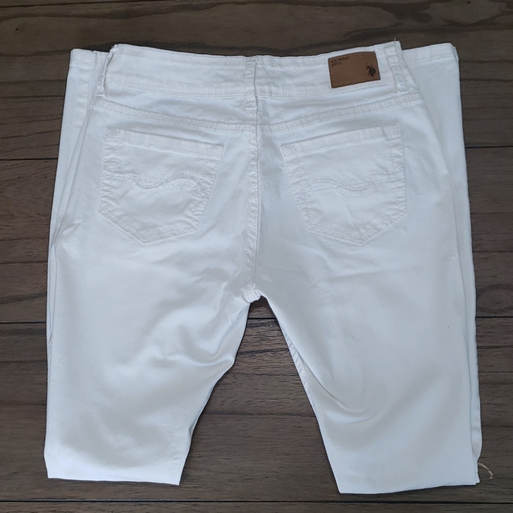 U.S. Polo Assn White Jeans
